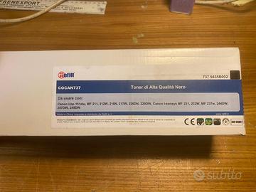 Toner Laser Nero Refill COCAN737 / Canon 737 (9435