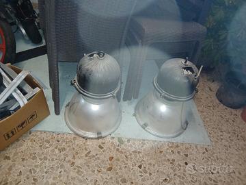  2 lampade industriali arredamento  LED 