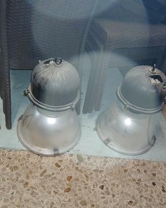  2 lampade industriali arredamento  LED 