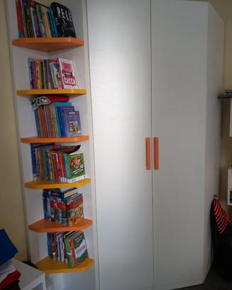 Cabina armadio cameretta bimbi marca zalf