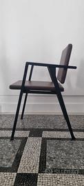 CASSINA LUISA  - Frassino e pelle - Mai usate