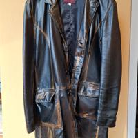 Spolverino uomo in pelle