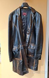 Spolverino uomo in pelle