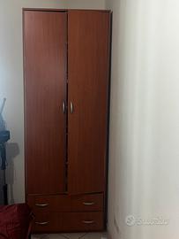 Armadio legno 2 ante