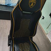 sedile postazione gioco Lamborghini 