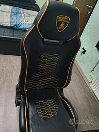 sedile postazione gioco Lamborghini 