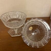 Porta caramelle in vetro di Bohemia