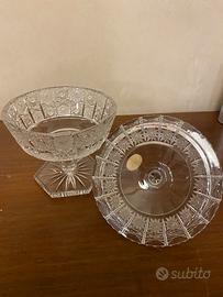 Porta caramelle in vetro di Bohemia