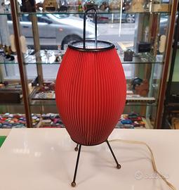 Lampada da tavolo tripode anni 50/60