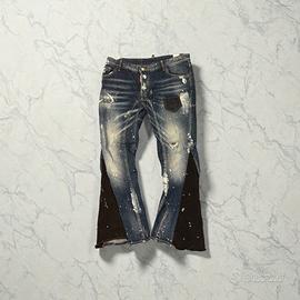 Jeans Dsquared2 "Punk It Up" Custom Flared