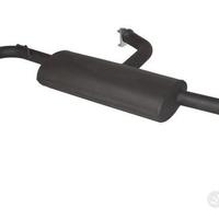 SCARICO POSTERIORE GTI Look VW GOLF 6 2x90mm NERO