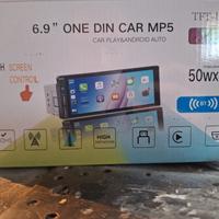 autoradio 1din universale Apple carplay e Android 