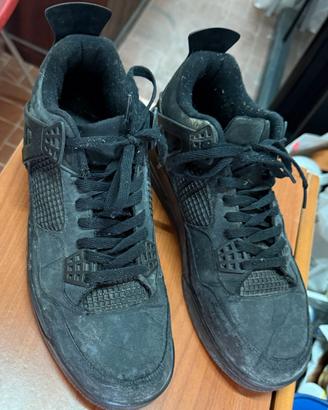 Sneakers alte --- total black ---