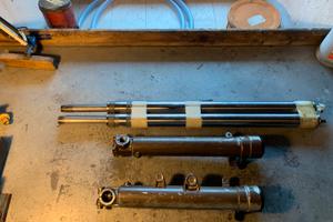 Forcelle e steli cagiva mito fari tondi