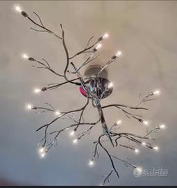 lampadario a led ad albero