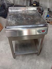 PIASTRA ELETTRICA INDUSTRIALE PER CARNE PANINI ECC