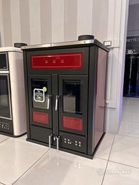 Termostufa a legna-pellet Klover Bi-Fire Mid