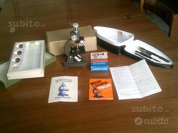 Microscopio Pallas accessoriato