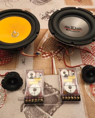 impianto audio per macchina