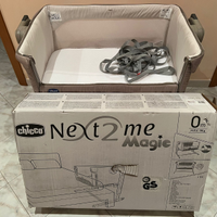 Culla Next2Me Magic e sdraietta Hooplà Chicco