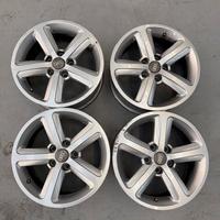 4 cerchi usati 16 pollici made in Italy Audi A3 A4