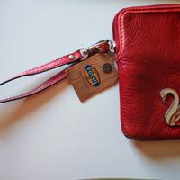 Fossil Pochette Swan con laccetto da polso nuova