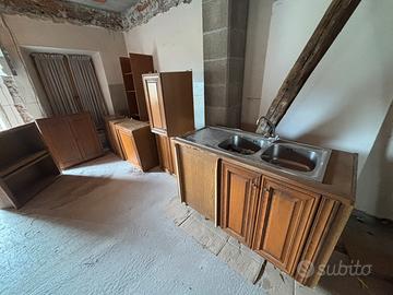 Mobili da cubina con ante in rovere