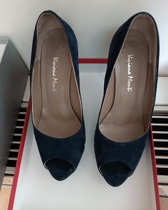 Viviana Monti, scarpa donna punta aperta