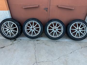 Cerchi in lega 18" MIM Santiago Graphite Lucido