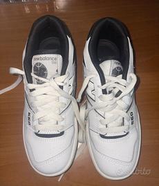 New Balance 550 nere e bianche