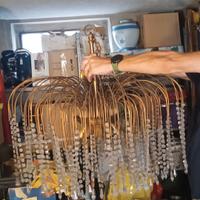 Lampadario a cascata, grandi dimensioni