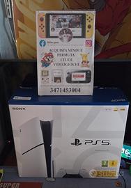 sony playstation 5 ps5 slim disco 1tb in garanzia
