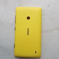 scocca posteriore per Nokia Lumia 520 gialla