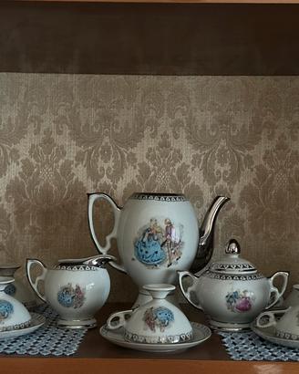 servizio da tè/caffè in porcellana bavarese