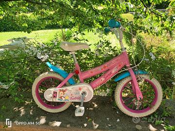 bicicletta bambina 5 anni 16" con ruotini GRATIS