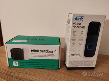 Blink outdoor 4 + Blink Video doorbell