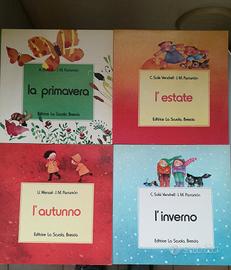 Le quattro stagioni 4 volumi illustrati 