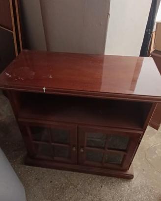 Porta televisore mobile legno robusto