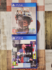 CoD CW & Fifa 21 per Ps4