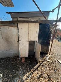 Porta con 4 sportelli antica