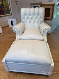 Poltrona Frau poltrona e pouff Bonnie