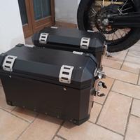tris valigie borse ktm alluminio telai