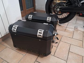 tris valigie borse ktm alluminio telai