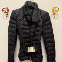 Piumino nero mangano