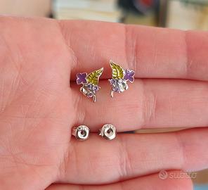 Orecchini "mazzo di fiori" in argento

