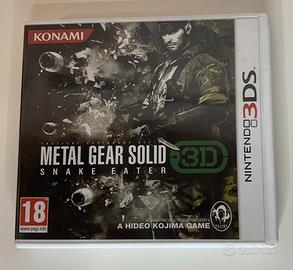 Metal Gear Solid Snake Eater 3D