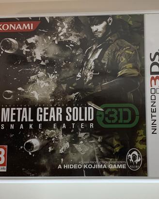 Metal Gear Solid Snake Eater 3D