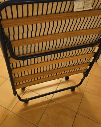letto singolo pieghevole  