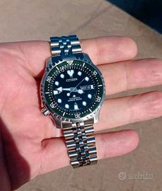 Citizen Promaster NY0085-89E "Kermit" Full Set 