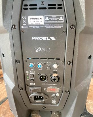 Doppie Casse Proel V8 plus